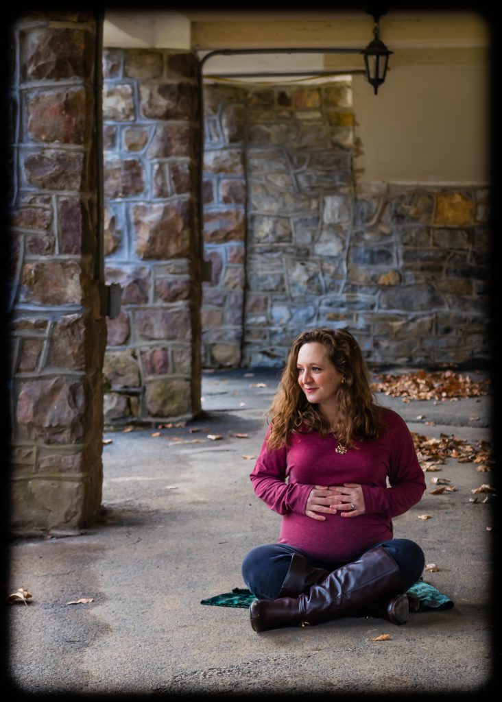 Fine Art maternity portrait in Reading, PA