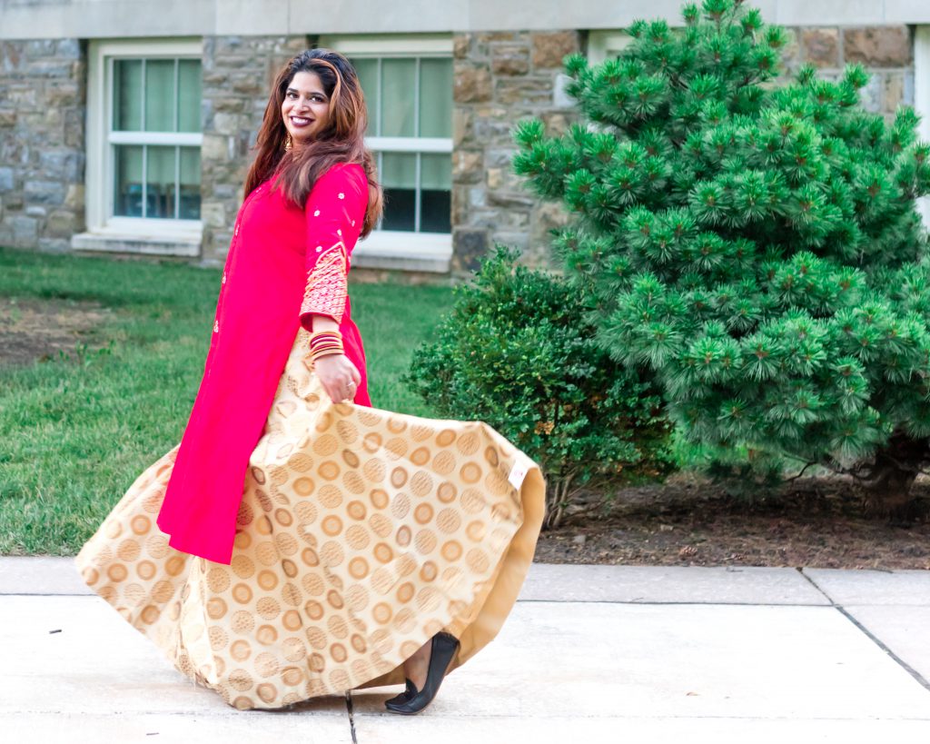 Contemporary glamour Indian portrait in berks county, Pennsylvania