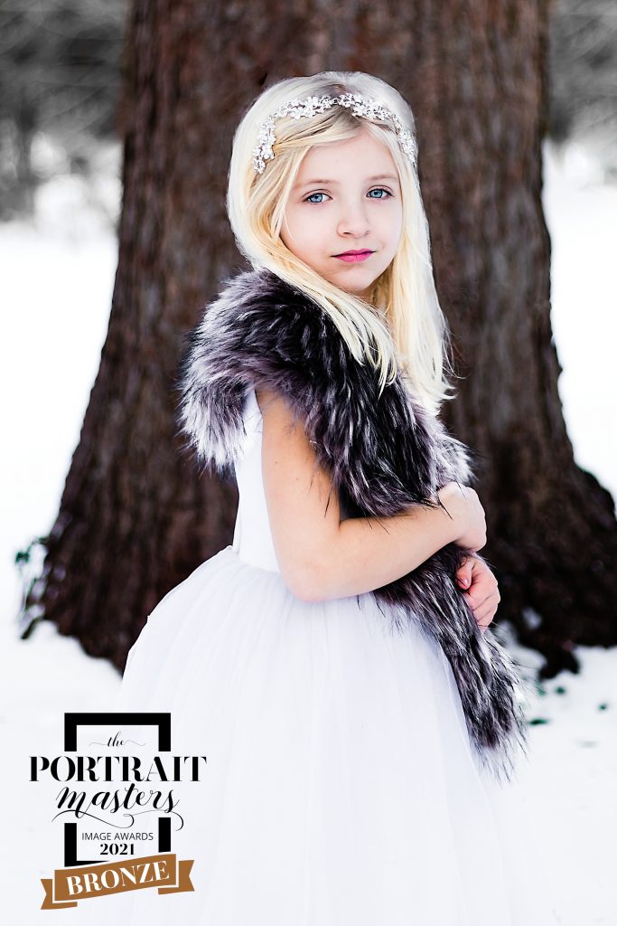 Winter Child Portrait in Berks County, PA