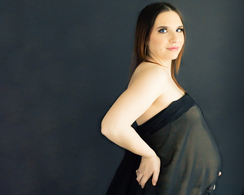 Studio Maternity Shoot in Berks County, PA
