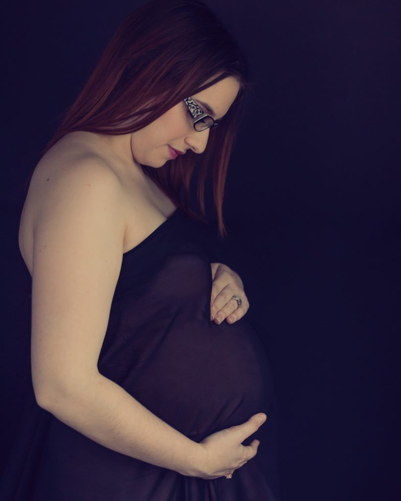 Studio Maternity Shoot in Berks County, PA