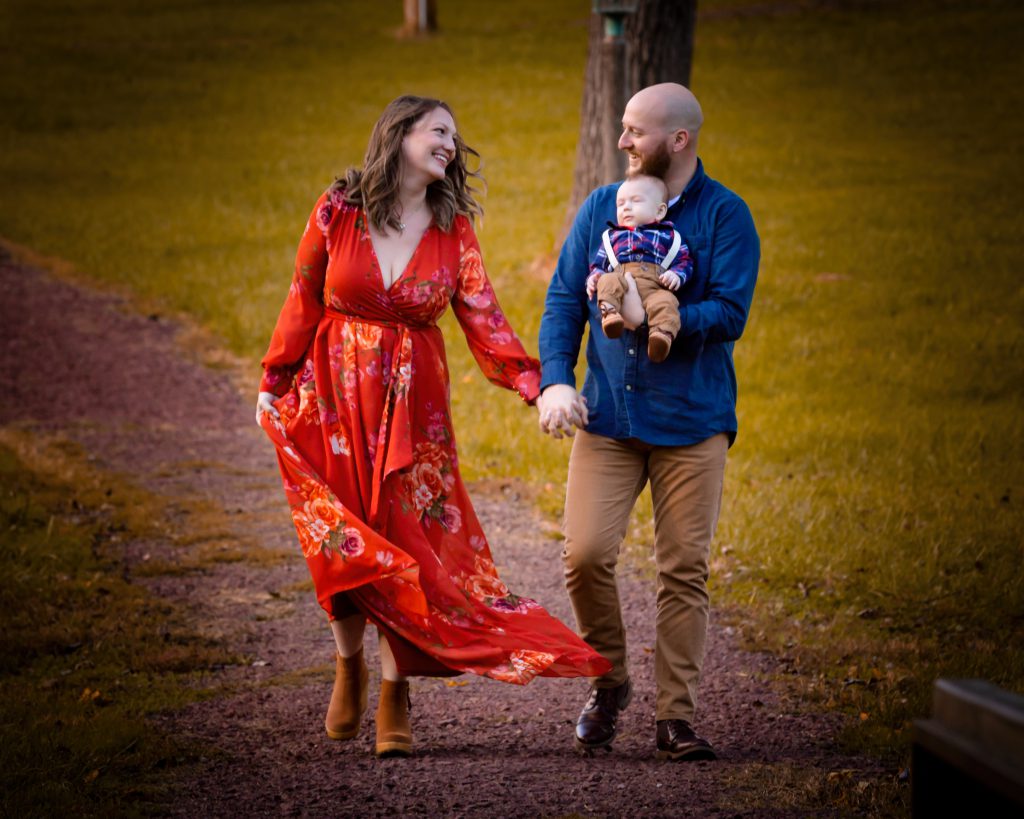 Outdoor family shoot in Berks County, Pennsylvania