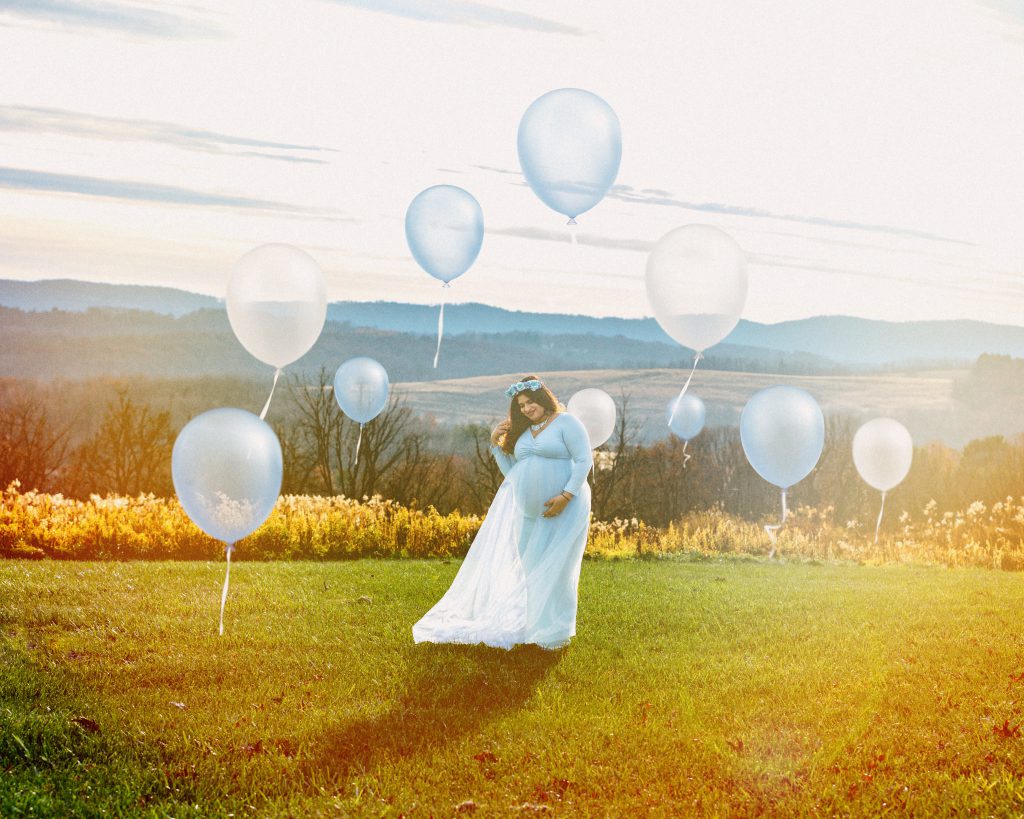 Creative Maternity Portrait in Berks County, Pennsylvania